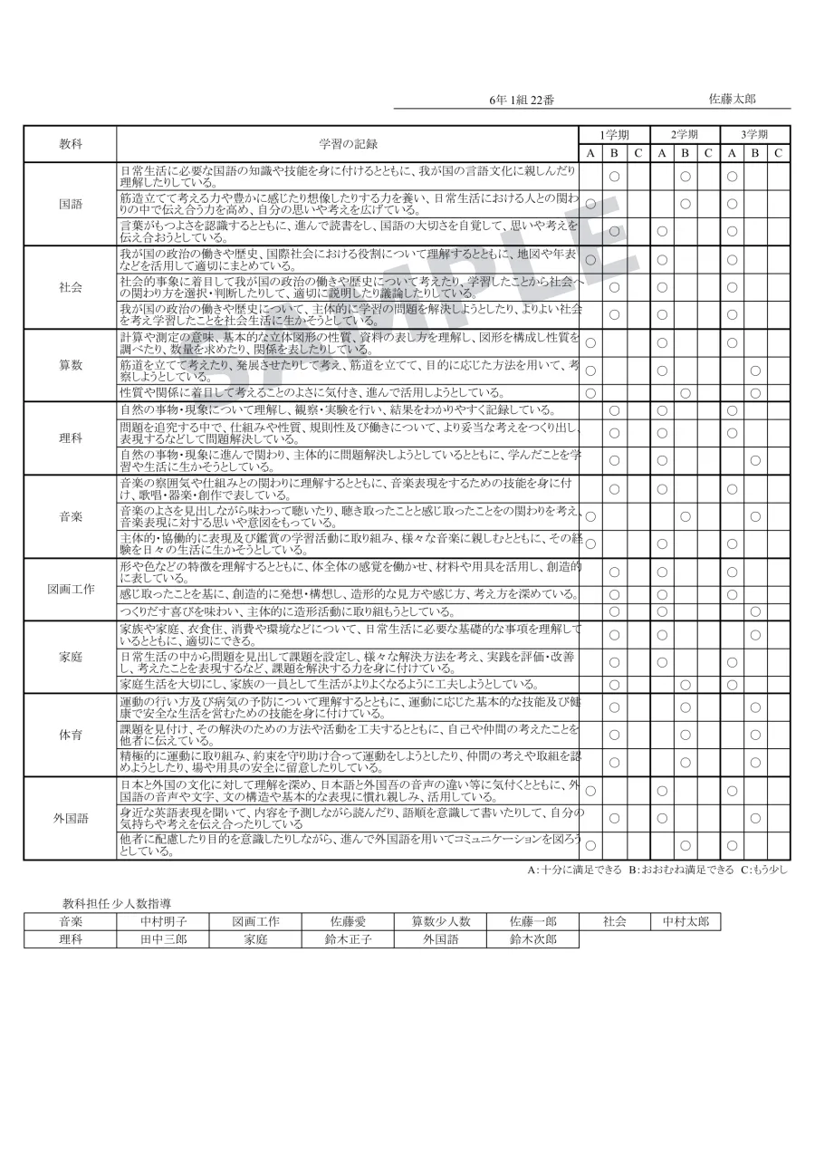 原本（日本語）サンプル画像